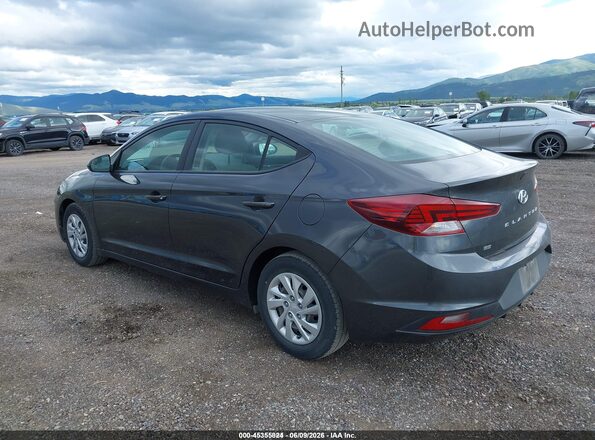 5NPD74LF1LH612929 2020 HYUNDAI ELANTRA Серый Задняя левая четверть
