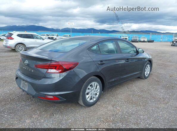 5NPD74LF1LH612929 2020 HYUNDAI ELANTRA Серый Задняя правая четверть