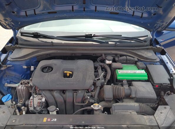 5NPD74LF1LH616351 2020 HYUNDAI ELANTRA Синий Вид сзади