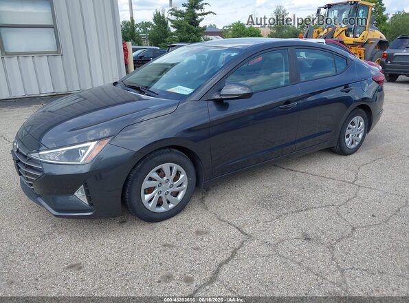 5NPD74LF1LH617841 2020 HYUNDAI ELANTRA Gray Przód lewy
