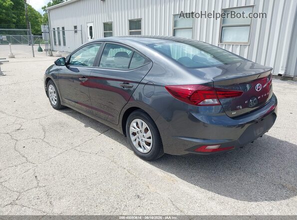 5NPD74LF1LH617841 2020 HYUNDAI ELANTRA Gray Tył lewy