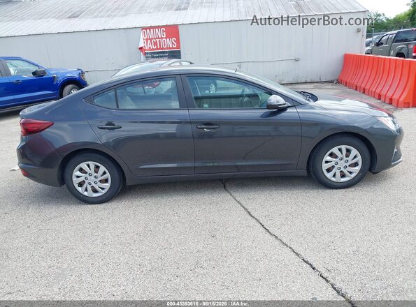 5NPD74LF1LH617841 2020 HYUNDAI ELANTRA Gray 