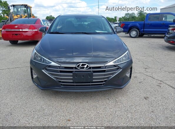 5NPD74LF1LH617841 2020 HYUNDAI ELANTRA Gray Widok wnętrza 360 stopni