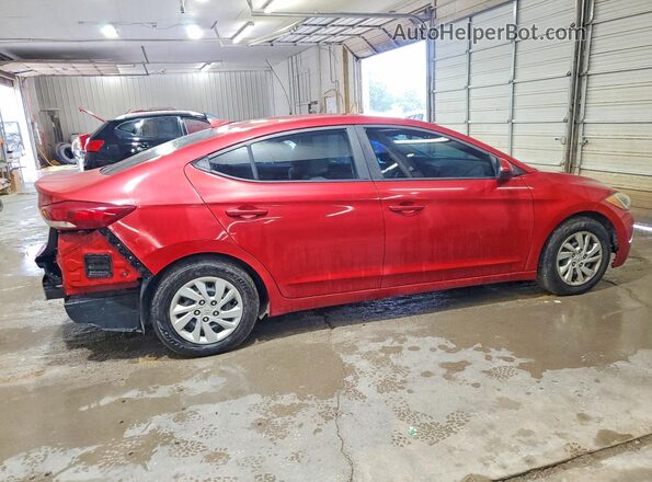 5NPD74LF2HH037327 2017 HYUNDAI ELANTRA Red უკანა მარჯვენა