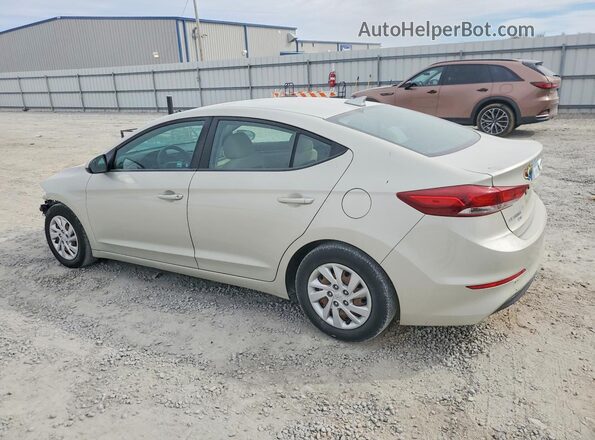 5NPD74LF2HH112608 2017 HYUNDAI ELANTRA Beige Задня ліва чверть