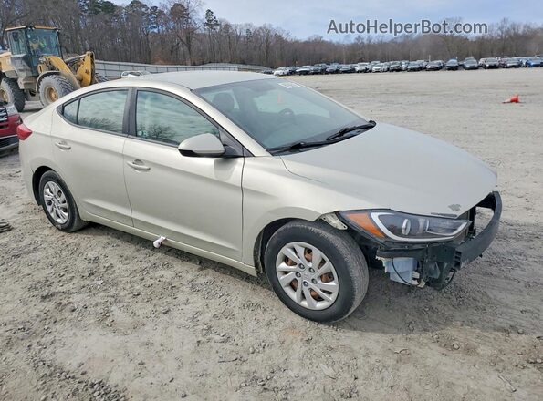 5NPD74LF2HH112608 2017 HYUNDAI ELANTRA Beige Передня права чверть