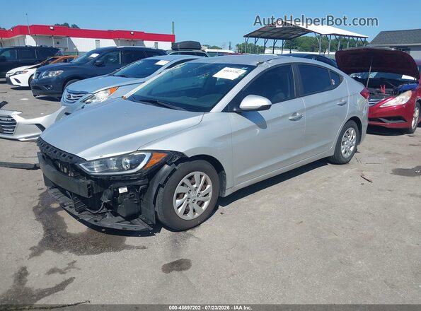 5NPD74LF2HH155250 2017 HYUNDAI ELANTRA Silver Передня ліва чверть
