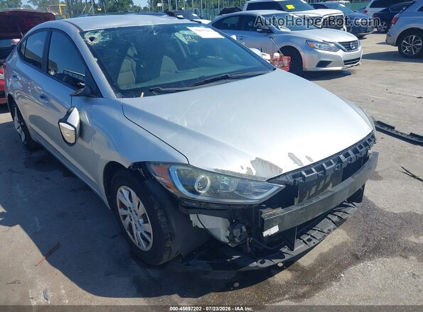 5NPD74LF2HH155250 2017 HYUNDAI ELANTRA Silver Вид спереду