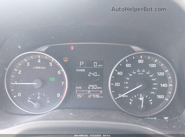 5NPD74LF2HH155250 2017 HYUNDAI ELANTRA Silver Вид задніх сидінь