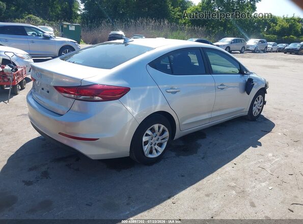 5NPD74LF2HH155250 2017 HYUNDAI ELANTRA Silver Задня права чверть