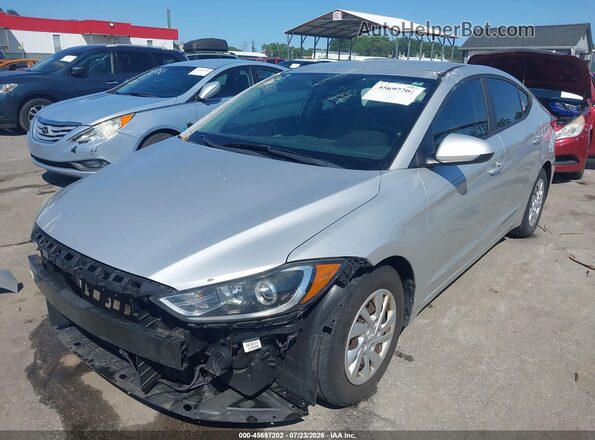 5NPD74LF2HH155250 2017 HYUNDAI ELANTRA Silver 