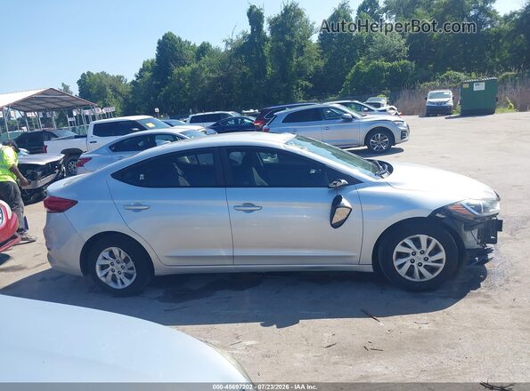 5NPD74LF2HH155250 2017 HYUNDAI ELANTRA Silver Панорамний вид салону 360°