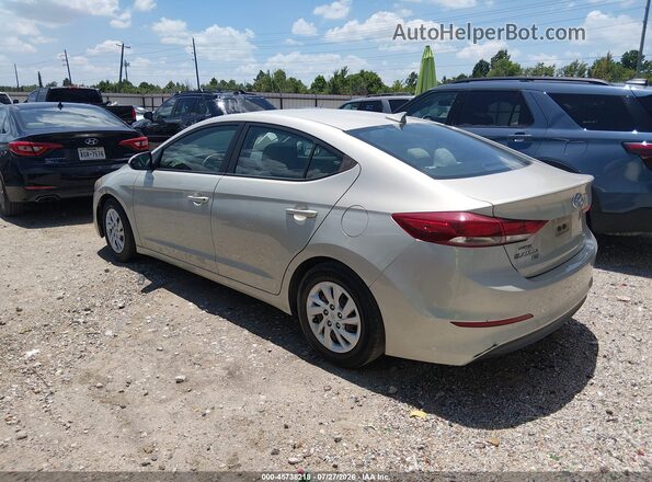 5NPD74LF2HH190323 2017 HYUNDAI ELANTRA Beige Հետևի ձախ