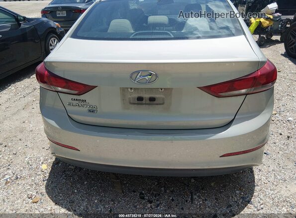5NPD74LF2HH190323 2017 HYUNDAI ELANTRA Beige Դիմացի տեսք