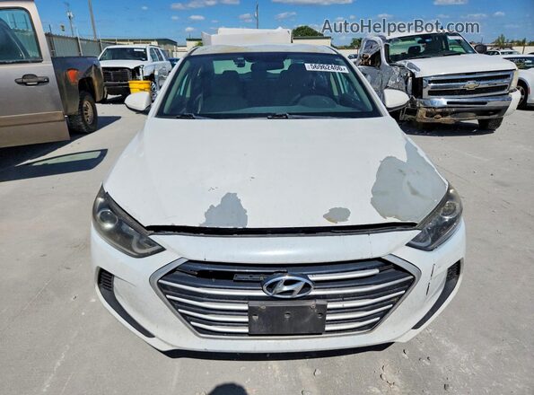 5NPD74LF2JH227666 2018 HYUNDAI ELANTRA White Vista frontal