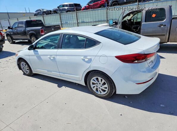 5NPD74LF2JH227666 2018 HYUNDAI ELANTRA White Trasero izquierdo