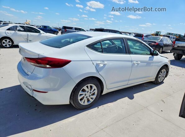 5NPD74LF2JH227666 2018 HYUNDAI ELANTRA White Trasero derecho