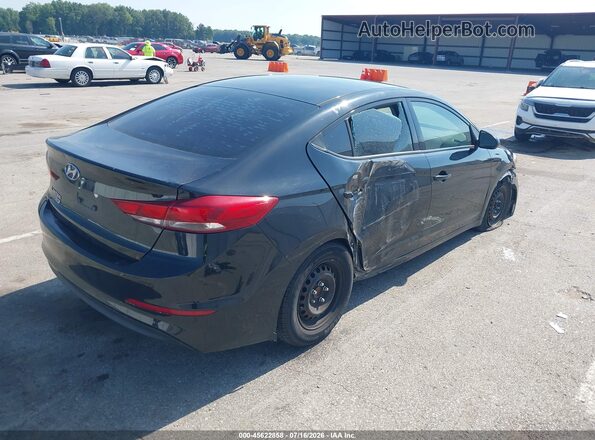 5NPD74LF2JH277371 2018 HYUNDAI ELANTRA Black Հետևի աջ