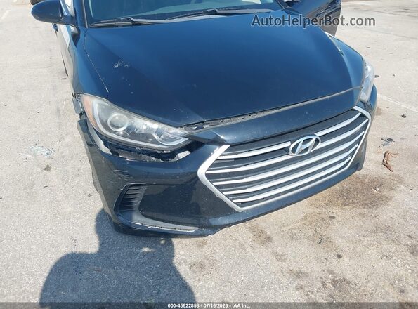 5NPD74LF2JH277371 2018 HYUNDAI ELANTRA Black Դիմացի տեսք