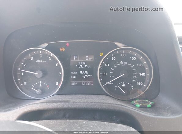 5NPD74LF2JH277371 2018 HYUNDAI ELANTRA Black Հետևի նստատեղերի տեսք