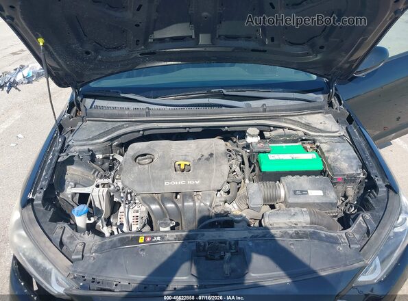 5NPD74LF2JH277371 2018 HYUNDAI ELANTRA Black Հետևի տեսք
