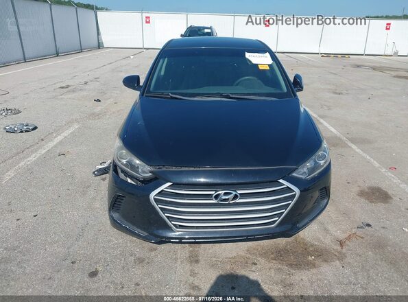 5NPD74LF2JH277371 2018 HYUNDAI ELANTRA Black Սալոնի հետևի տեսք