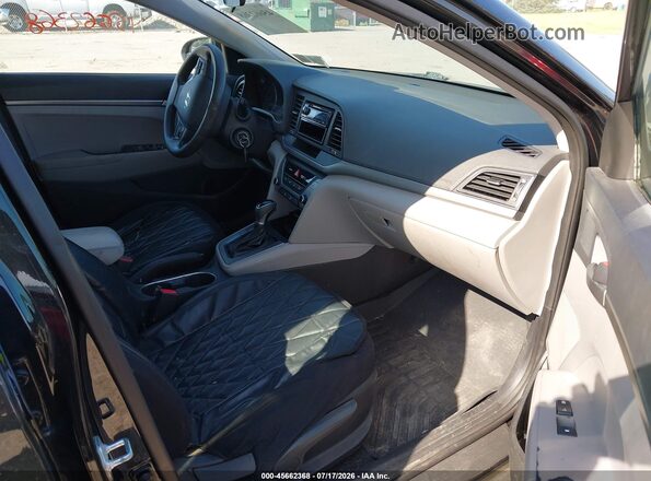 5NPD74LF2JH297233 2018 HYUNDAI ELANTRA Black Vista interior delantera
