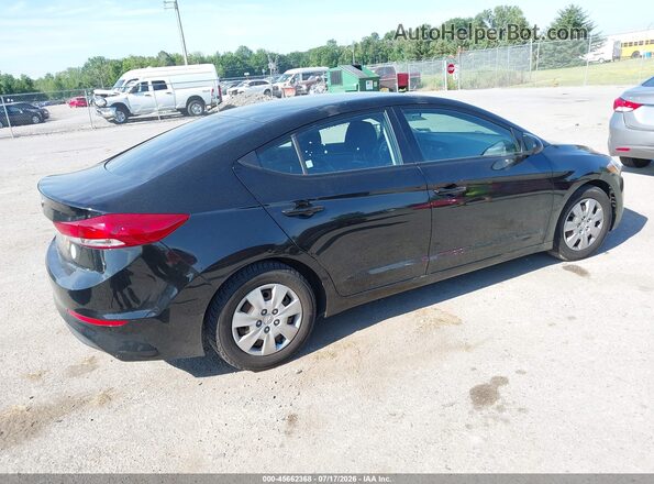5NPD74LF2JH297233 2018 HYUNDAI ELANTRA Black Trasero derecho