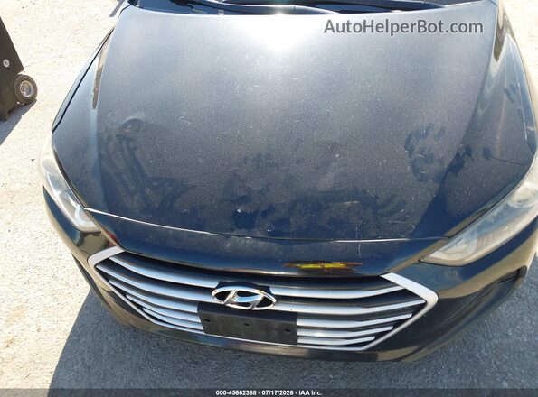 5NPD74LF2JH297233 2018 HYUNDAI ELANTRA Black Vista frontal