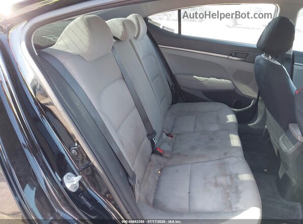 5NPD74LF2JH297233 2018 HYUNDAI ELANTRA Black Vista de la etiqueta del VIN