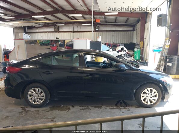 5NPD74LF2JH353817 2018 HYUNDAI ELANTRA Black Widok wnętrza 360 stopni