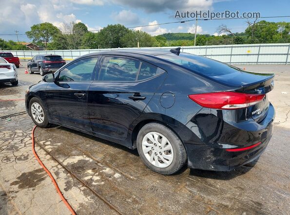 5NPD74LF2JH399986 2018 HYUNDAI ELANTRA Black Tył lewy