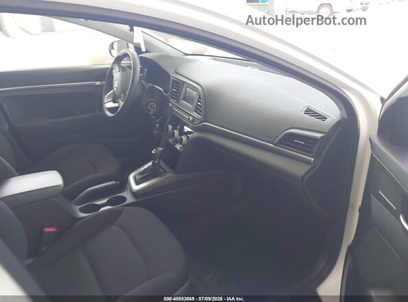 5NPD74LF2KH428971 2019 HYUNDAI ELANTRA White Սալոնի դիմացի տեսք