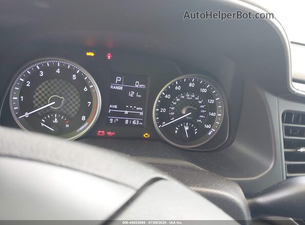 5NPD74LF2KH428971 2019 HYUNDAI ELANTRA White Հետևի նստատեղերի տեսք