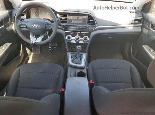 5NPD74LF2KH450789 2019 HYUNDAI ELANTRA Gray Vista del salpicadero