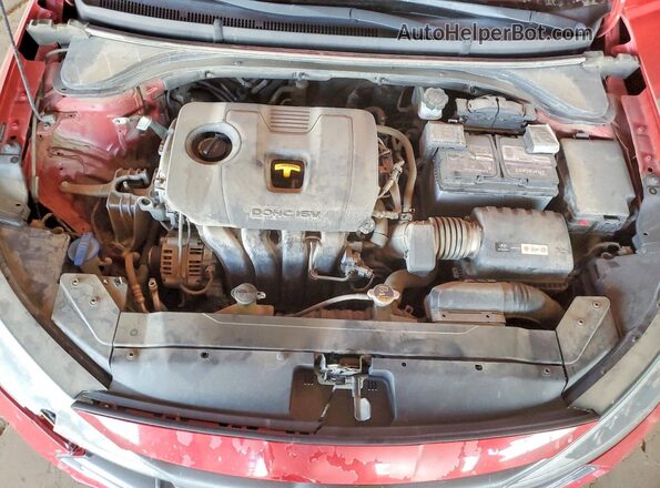 5NPD74LF2KH457922 2019 HYUNDAI ELANTRA Red Vista interior trasera