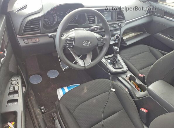 5NPD74LF2KH462022 2019 HYUNDAI ELANTRA Silver წინა პანელის ხედი