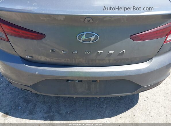 5NPD74LF2KH482545 2019 HYUNDAI ELANTRA Gray Widok z przodu