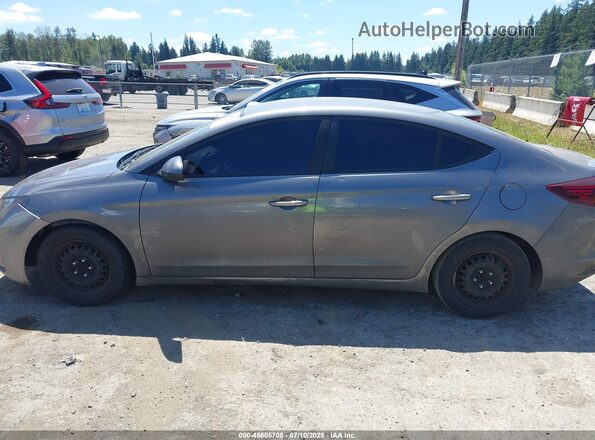 5NPD74LF2KH482545 2019 HYUNDAI ELANTRA Gray Widok wnętrza 360 stopni