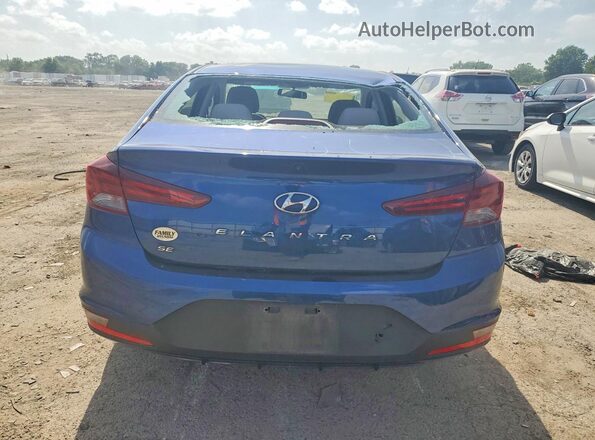 5NPD74LF2KH489995 2019 HYUNDAI ELANTRA Blue Vista trasera