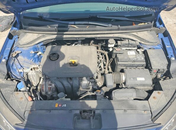 5NPD74LF2KH489995 2019 HYUNDAI ELANTRA Blue Vista interior trasera