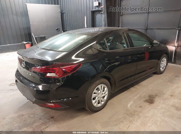 5NPD74LF2KH497112 2019 HYUNDAI ELANTRA Black Tył prawy