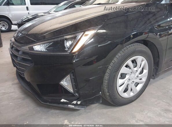5NPD74LF2KH497112 2019 HYUNDAI ELANTRA Black Widok wnętrza 360 stopni