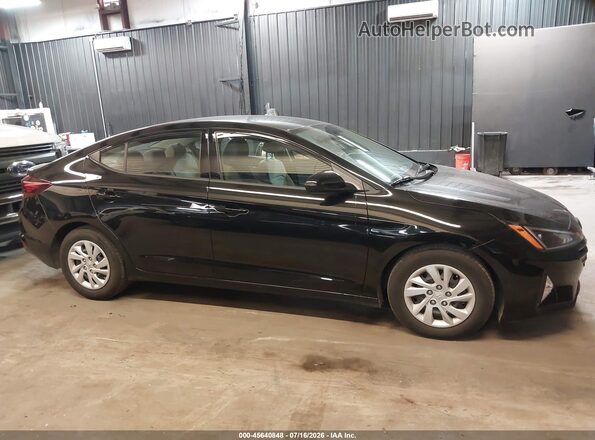 5NPD74LF2KH497112 2019 HYUNDAI ELANTRA Black 