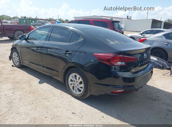 5NPD74LF2LH536542 2020 HYUNDAI ELANTRA Black Հետևի ձախ