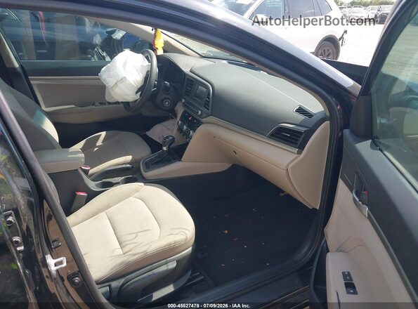 5NPD74LF2LH536542 2020 HYUNDAI ELANTRA Black Սալոնի դիմացի տեսք