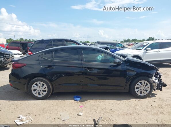5NPD74LF2LH536542 2020 HYUNDAI ELANTRA Black Սալոնի հետևի տեսք