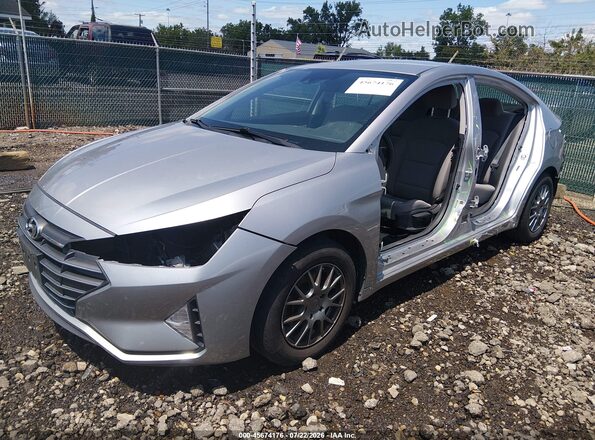 5NPD74LF2LH553471 2020 HYUNDAI ELANTRA Silver წინა ხედი
