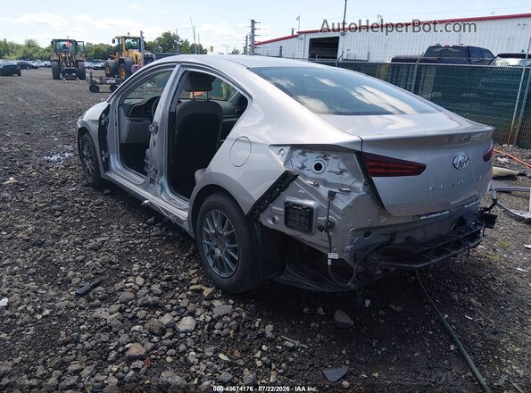 5NPD74LF2LH553471 2020 HYUNDAI ELANTRA Silver უკანა მარცხენა