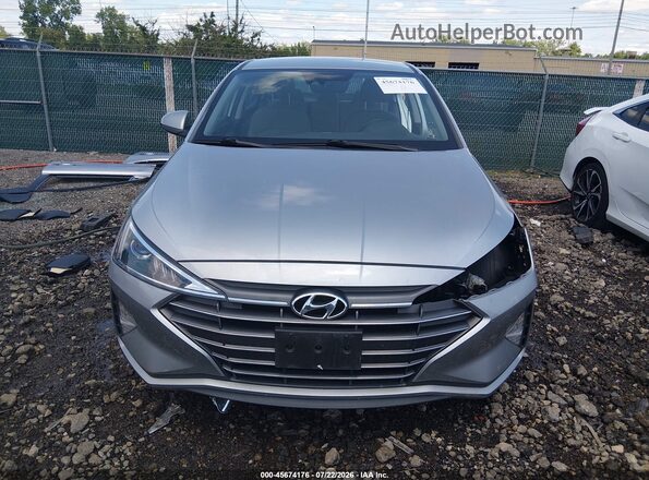 5NPD74LF2LH553471 2020 HYUNDAI ELANTRA Silver უკანა სალონის ხედი